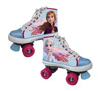 Disney Frozen II Roller Skates with Rotating Sequins for Girls, Multi-Colour, 29-30