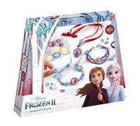 Disney Frozen II Sisters Jewellery Craft Kit: Make your own princess bracelets with beautiful beads, charms and stickers by Anna and Elsa