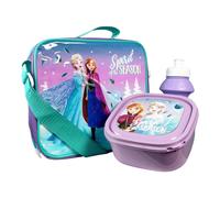 Disney Frozen Insulated 3 Piece Lunch Bag, Sandwich Box & Bottle Set