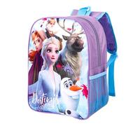 Disney Frozen Kids Backpack - Lightweight School Bag with Water Bottle Pocket for Girls, Preschool Rucksack, Officially Licensed, Ideal for Back-to-School, Travel or Casual Everyday Use