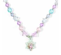 Disney Frozen Kids Snowflake Charm Elastic Beaded Necklace