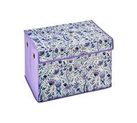 Disney Frozen Large Fabric Storage Box With Flip-Top Lid - Durable, Collapsible Toy Chest For Kids' Books, Treasures & Toys