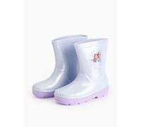 Disney Frozen Lilac Iridescent Rubber Wellies 12 Infant