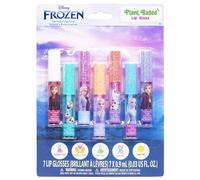Disney Frozen Lip Gloss Set, 7-Piece Plant-Based, Ages 3+