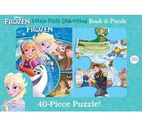 Disney Frozen: Little First Look and Find Book & Puzzle