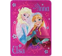 Disney Frozen, Loving Sisters Micro Raschel Throw Blanket, 46" x 60", Multi Color, 1 Count