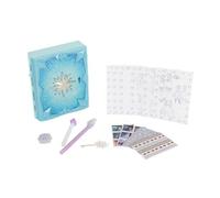 Disney Frozen Magic Icy Journal, Official Disney by Jakks Pacific, Interactive Journal with Lights and Sounds, Secret Key Compartment, Invisible Ink Pen, Stickers and More! Gift for Girls 3+