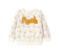 Disney Frozen Mickey Mouse Winnie the Pooh Moana Ariel Girls French Terry Fashion Pullover Sweatshirt Toddler to Big Kids, apricot, 3 Years