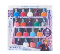 Disney Frozen Nail Polish Set, 18-Piece Peel-Off for Girls, Ages 3+