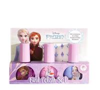 Disney Frozen Nail Polish Set With Nail Stickers - 3 x 4 ml
