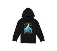 Disney Frozen New Year, My Year To Shine Youth Kids Pull-Over Hoodie, Black | Size: 12-13 Years Disney Black 12-13 Years