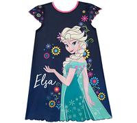 Disney Frozen Nightdress for Girls I Kids Princess Anna and Elsa Nightie I Reversible Princess Night Dress, Multicolor, 3-4 Years