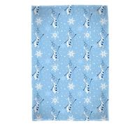 Disney Frozen Officially Licensed Fleece Blanket, Super Soft Warm Blanket | Forever Design | Perfect for Home, Bedroom, Sleepovers and Camping 100 x 150 cm