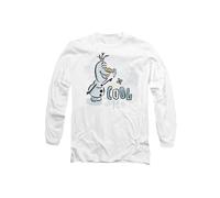 Disney Frozen Olaf And Bruni The Fire Spirit Are Cool As Ice Long Sleeve T-Shirt, White