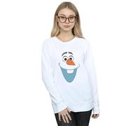 Disney Frozen Olaf Face Sweatshirt In White White XXL