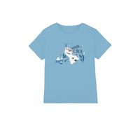 Disney Frozen Olaf Is Wayyy Cool kids t-shirt in Light Blue | Size: 3-4 Years Disney Light Blue 3-4 Years