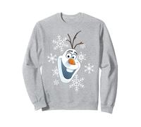 Disney Frozen Olaf Smile Snowflake Christmas Sweatshirt