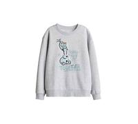Disney Frozen Olaf Trying To Keep It Together Kids Sweat, Athletic Heather in Light Grey | Size: 9-11 Years Disney Light Grey 9-11 Years