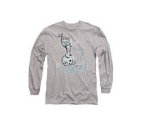 Disney Frozen Olaf Trying To Keep It Together Long Sleeve T-Shirt, Athletic Heather In Light Grey Light Grey M