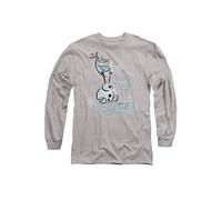 Frozen Olaf Trying To Keep It Together Long Sleeve T-Shirt, Athletic Heather Disney Light Grey L