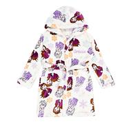 Disney Frozen Personalised Girls Dressing Gown Robe (Personalised Patch Frozen, 6-7 Years)