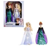 Disney Frozen Queen Anna and Elsa the Snow Queen Fashion Doll 2 Pack