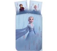 Disney Frozen Reversible Bedding Set Duvet Cover 135 x 200 cm Pillowcase 80 x 80 cm Cotton Elsa Anna