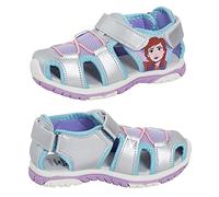Disney Frozen Sandals for Kids Elsa Anna Girls Closed Toe Sport Sandal Walking Summer Shoe