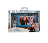 Disney Frozen Set Digital Watch and Wallet in Box 2 Bracelets, Adults, Unisex, Multicoloured, Single