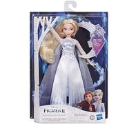 Disney Frozen, Singing Elsa Doll Queen Outfit, Sing "I'm Looking For You"(in French) from Frozen 2 Movie, for Kids