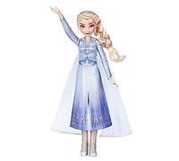 Disney Frozen Singing Elsa Fashion Doll with Music Wearing Blue Dress Inspired by The Frozen 2 Movie, Toy for Kids 3 Years & Up