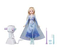 Disney Frozen Sister Styles Elsa Fashion Doll With Extra-Long Blonde Hair, Braiding Tool and Hair Clips - Toy For Kids Ages 5 and Up