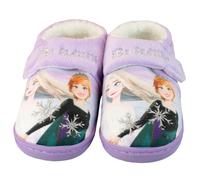 Disney Frozen Slippers UK Junior Shoe Size 6-12 Slip On Shoes Indoor Shoes Lilac