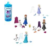 Mattel Disney Frozen Snow Colour Reveal, Includes Powder and 6 Surprise Movie Characters Including Anna, Elsa, and Olaf, Disney Doll Accessories, Toys for Ages 3 and Up, HMB83
