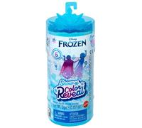 Disney Frozen Snow Colour Reveal Doll with 6 Unboxing Surprises