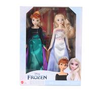 Frozen Queens Elsa And Anna Doll Pink