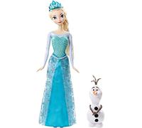 Disney Frozen Sparkle Princess Elsa and Olaf Doll Gift Set