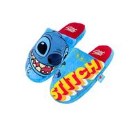 Disney Frozen Stitch Slippers, Multi Coloured, 10/10.5 UK Child, Girls, Teenagers, Casual, Cartoon, Non-Slip Sole