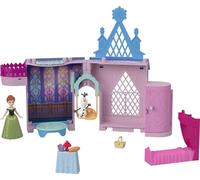 Disney Frozen Storytime Stackers Playset, Anna’s Arendelle Castle Dollhouse with Small Doll, Olaf and 7 Accessories, Inspired by Disney Frozen Movies, HPV77