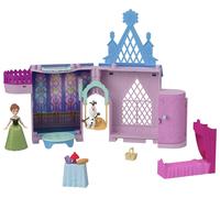 Mattel Disney Frozen Storytime Stackers Playset, Anna’s Arendelle Castle Dollhouse with Small Doll, Olaf and 7 Accessories, Inspired by Disney Frozen Movies, JDP65