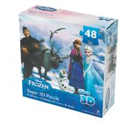 Disney Frozen Super 3D Puzzle (48-Piece) Styles Will Vary