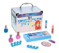 Disney Frozen Train Case Beauty Set with Washable Makeup, Ages 3+
