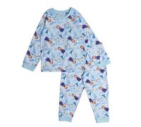 Disney Frozen Trouser Pyjamas Girls Long Sleeve Pjs Nightwear Baby Toddler Kids Elsa Anna Princess 18-24 Months Blue