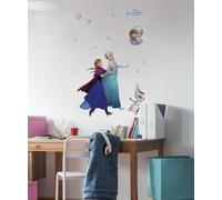Disney Frozen Wall STICKERS set 15 decals characters girls bedroom Elsa Anna