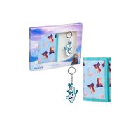 Disney Frozen Wallet & Keyring Set in Green Disney Green One Size