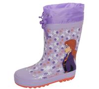 Disney Frozen Wellington Boots Girls Elsa Wellies Tie Top Wellingtons Rain Boots
