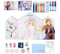 Disney Frozen Xmas Advent Calendar Creative Art & Craft Stationery Set Kids Children Xmas Christmas Countdown Fun