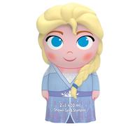 Disney Frozen2-in-1 Kids Hair Shampoo & Body Wash - 400ml (2D) | Fruity Floral Scent | Vegan, Paraben-Free, Natural | Hydrating & Dermatologically Tested Head-to-Toe Wash for Children Ages 3+