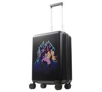 Disney FUL Villains 22.5 Inch Carry On Luggage, Hardshell Rolling Suitcase with Spinner Wheels, Black