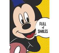 Disney Full Of Smiles Mickey Mouse Canvas Print